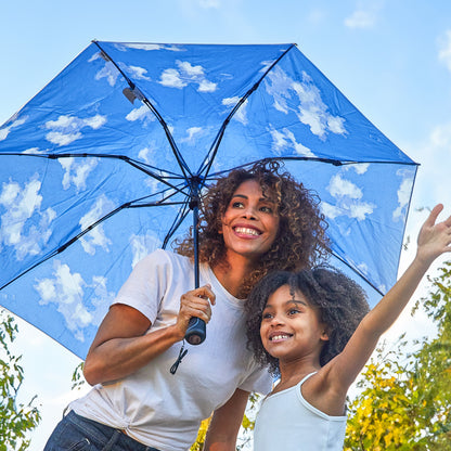 Reverse Close Water Repellent Auto Open Close Umbrella