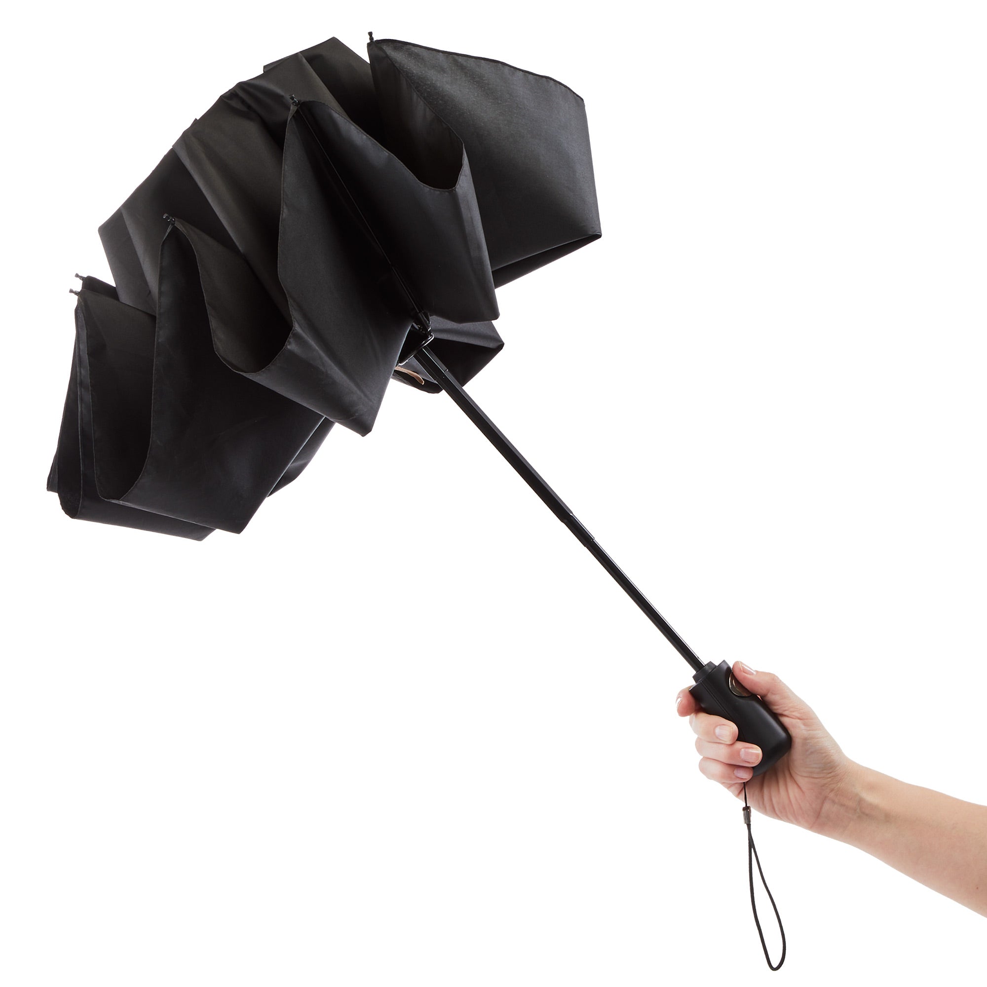 8418 43&quot; Reverse Close Water Repellent Auto Open Close Umbrella 