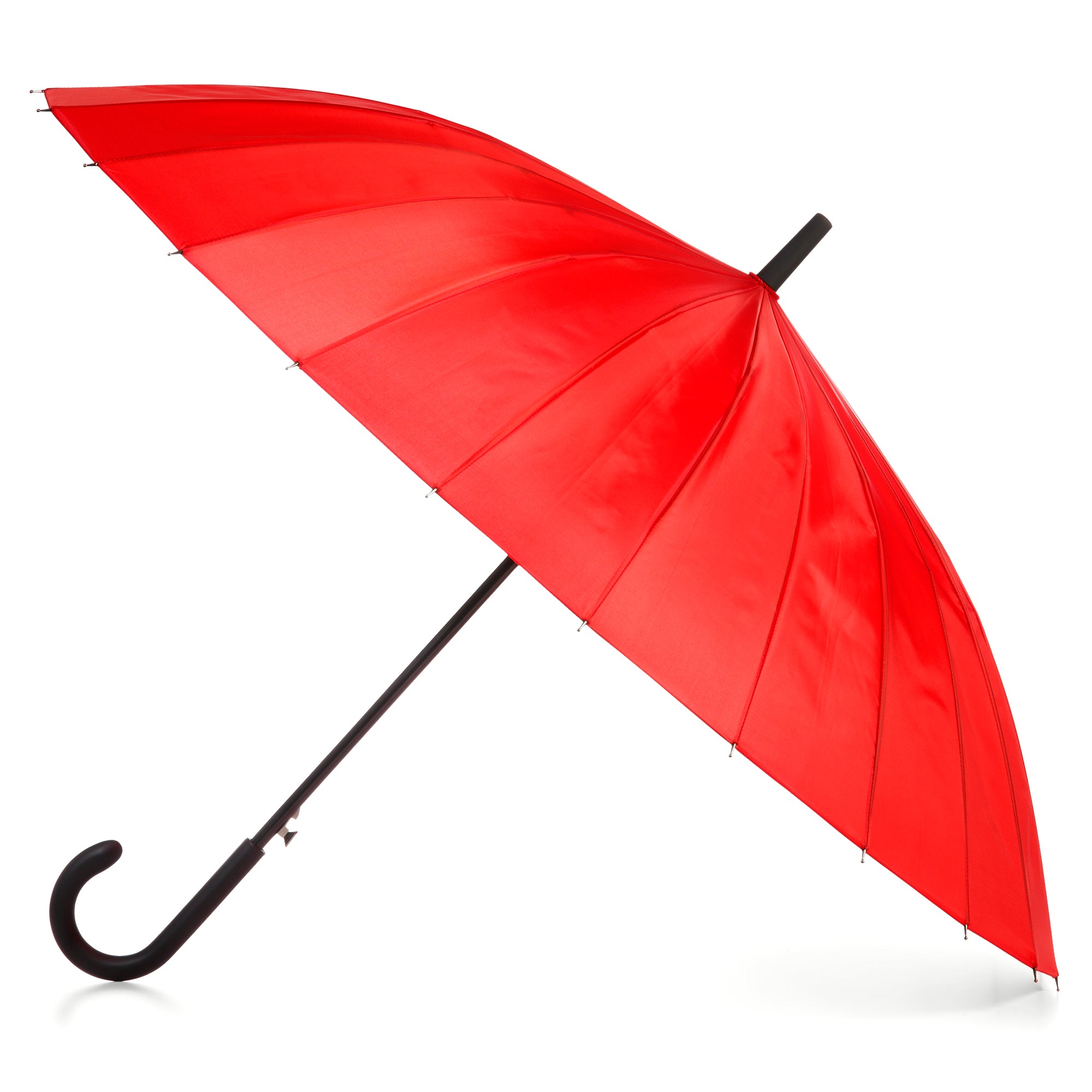 Recycled 24 Rib Stick Umbrella with Auto Open Technology