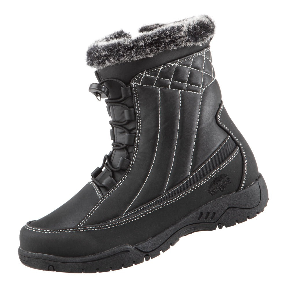 Totes womens wide width snow outlet boots