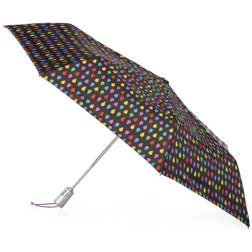 The 41 Auto Open Folding Umbrella with Hook Handle - Z1348