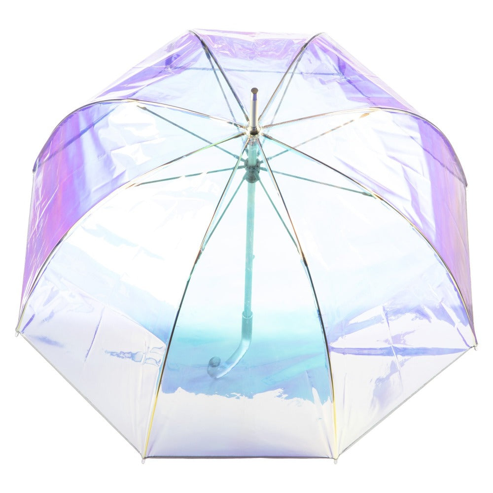 Totes auto open deals clear bubble umbrella