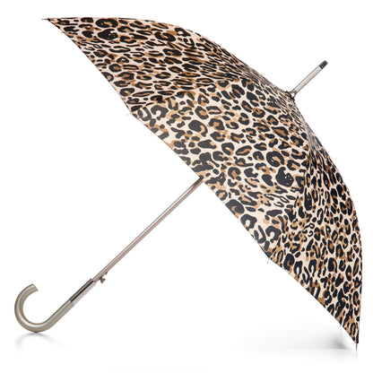 Totes Auto Open J Hook Stick Umbrella