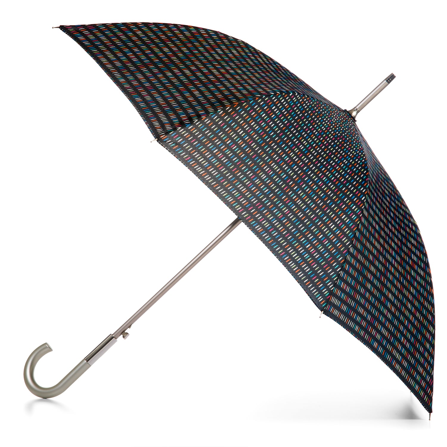 Totes Auto Open J Hook Stick Umbrella