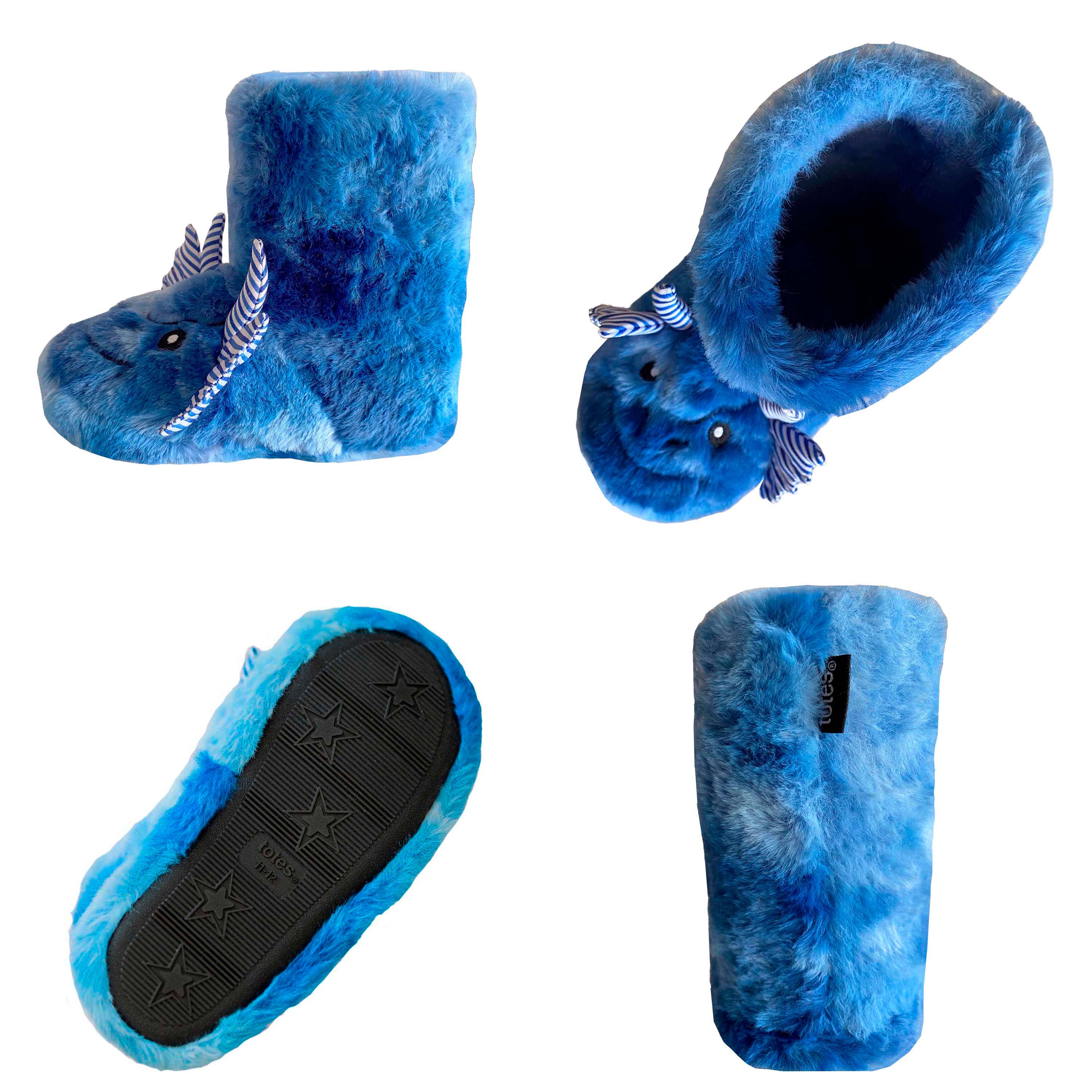 Mens fluffy best sale boot slippers