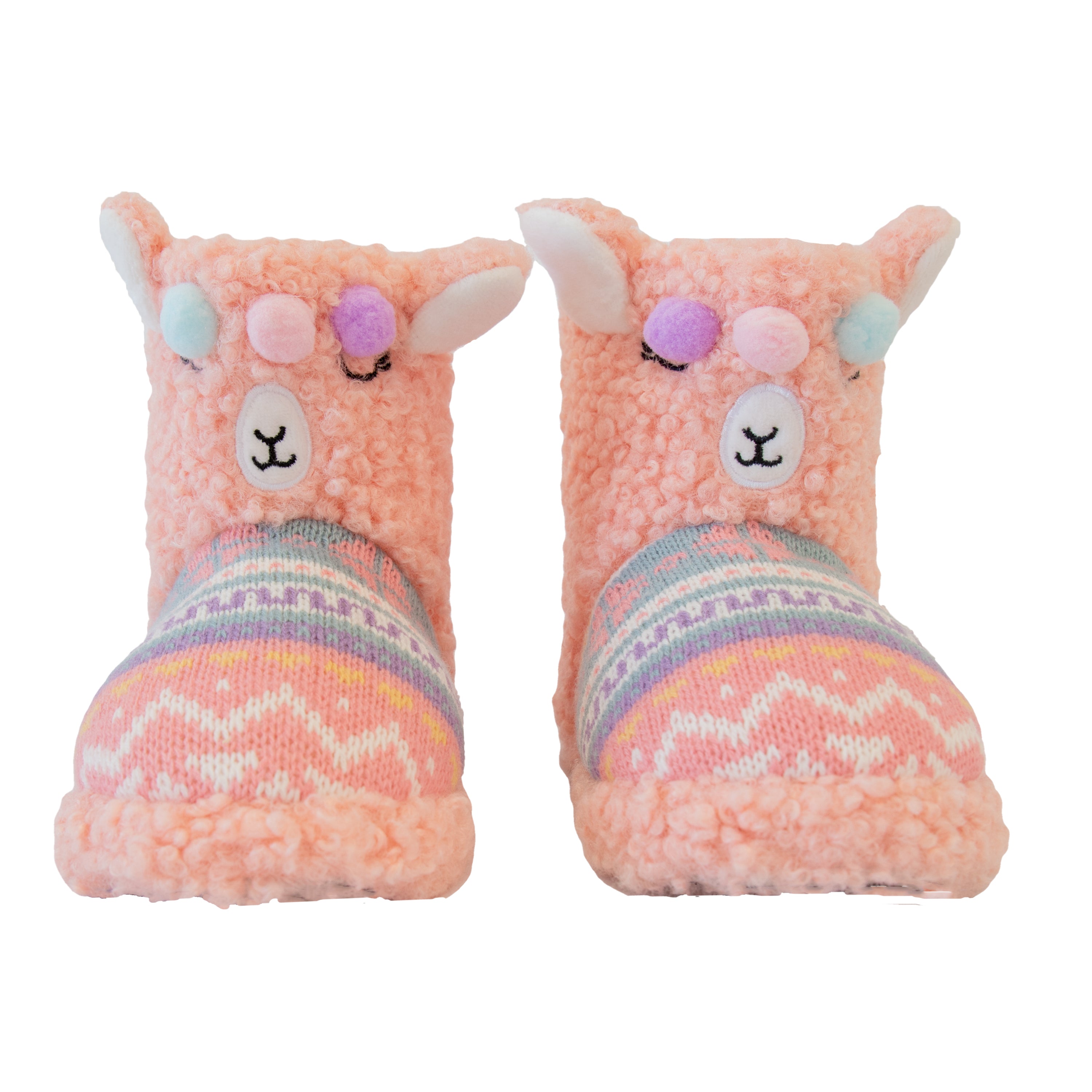 Kids 2024 llama slippers