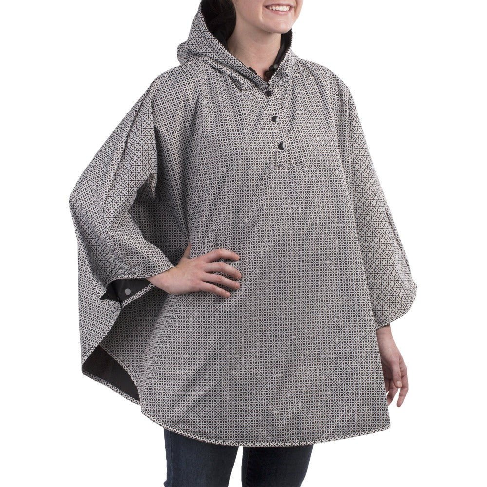 Womens shop poncho raincoat