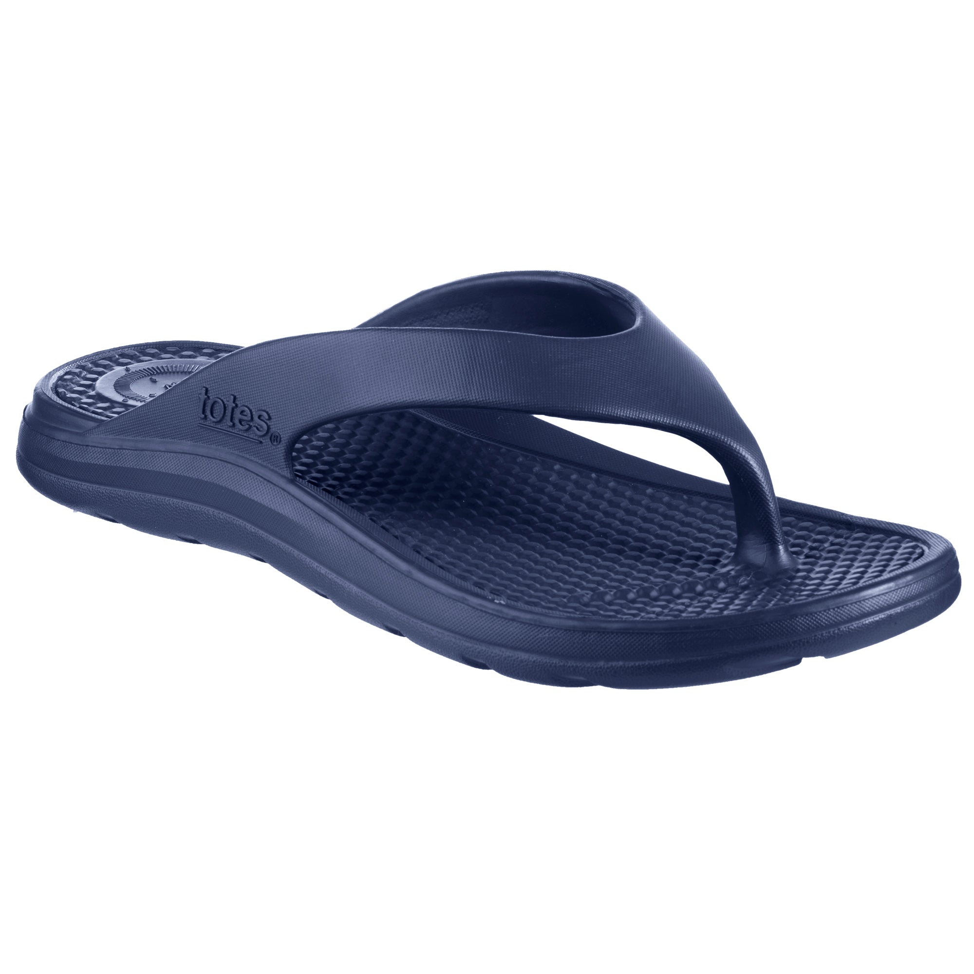 NEW! Totes Sol Bounce Thong Flip Flop Mens Sandals - Navy Blue - various  sizes