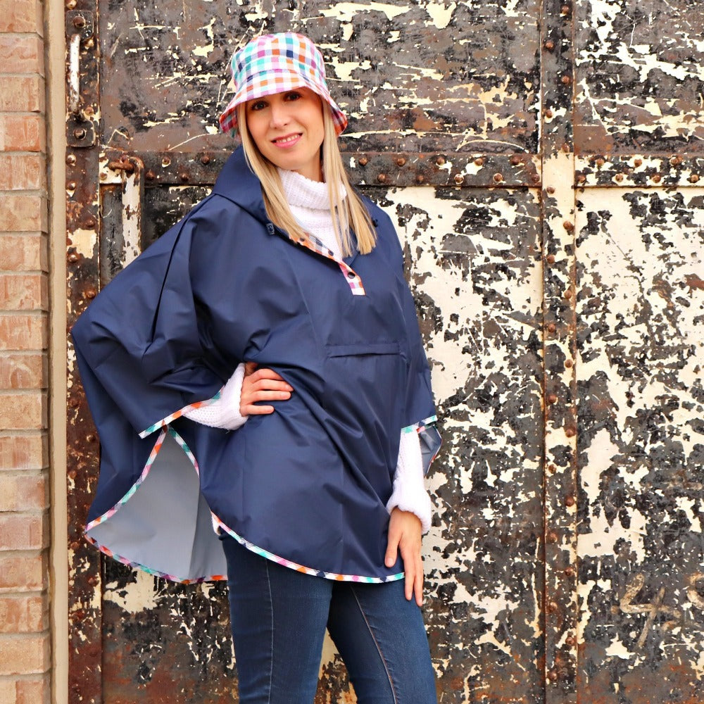 Totes packable rain anorak poncho sale